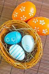 Image showing Easter eggs