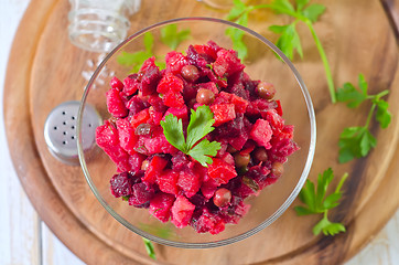 Image showing vegetarian salad