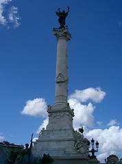 Image showing statue in bayonne