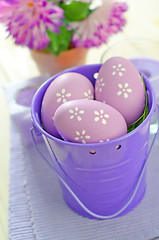 Image showing easter eggs