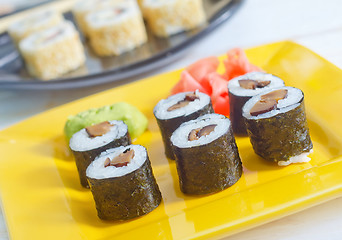 Image showing sushi