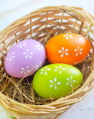 Image showing Easter eggs