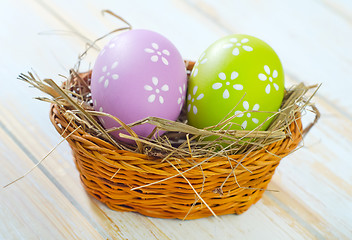 Image showing Easter eggs