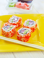 Image showing sushi