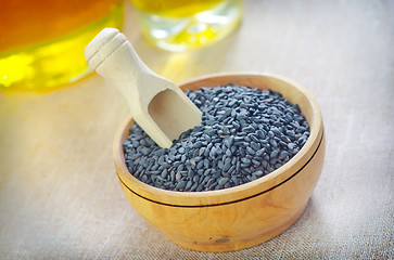 Image showing black sesame