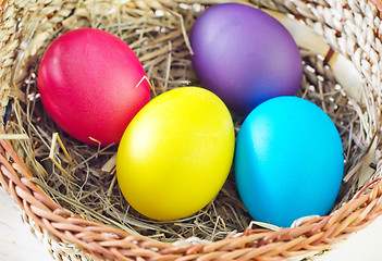 Image showing easter eggs