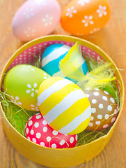 Image showing easter eggs