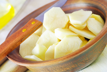 Image showing raw potato