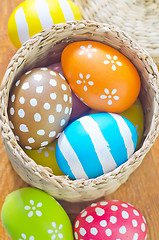 Image showing easter eggs