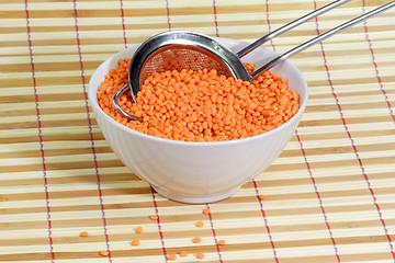 Image showing Orange Lentils