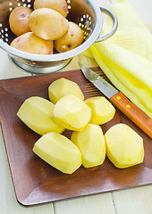 Image showing raw potato