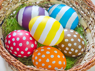 Image showing easter eggs