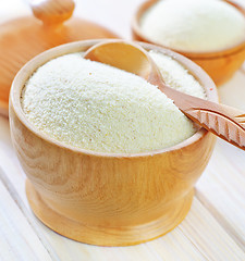 Image showing semolina