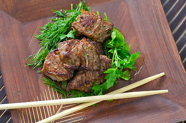 Image showing baked meat