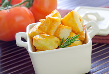 Image showing Fried potato