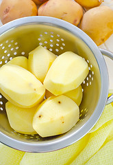 Image showing raw potato