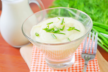 Image showing mashed potato