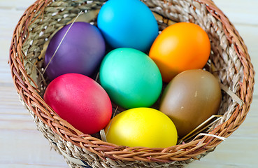 Image showing easter eggs