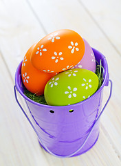 Image showing easter eggs