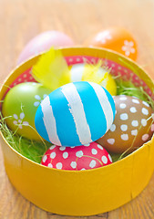 Image showing easter eggs