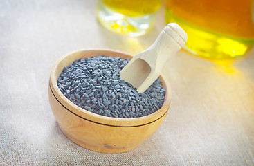 Image showing black sesame