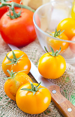 Image showing yellow tomato