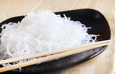 Image showing rice noodles