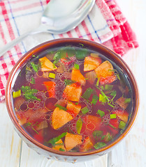 Image showing fresh soup