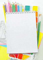 Image showing school supplies