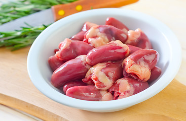 Image showing chicken hearts