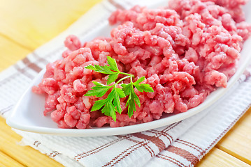 Image showing minced meat