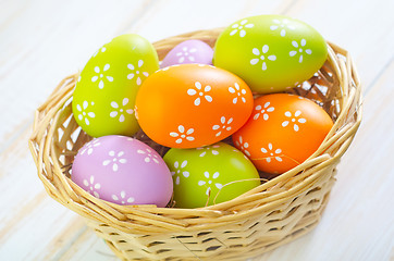 Image showing Easter eggs