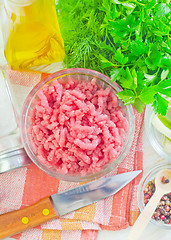 Image showing mincet meat