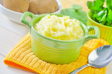 Image showing mashed potato