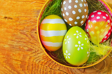 Image showing easter eggs