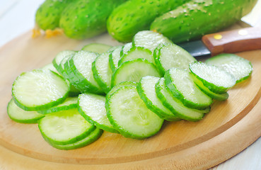 Image showing cucumber