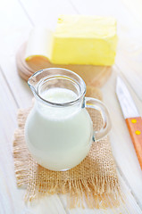 Image showing Milk in jug