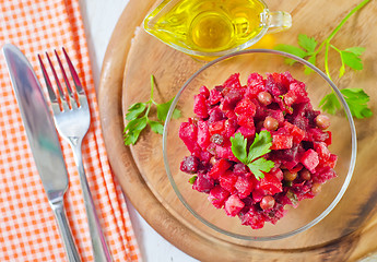 Image showing vegetarian salad