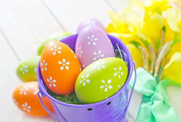 Image showing easter eggs