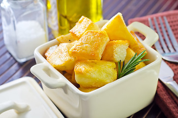 Image showing Fried potato