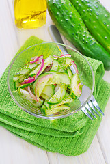 Image showing fresh salad