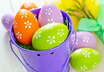 Image showing easter eggs