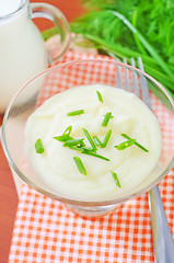 Image showing mashed potato