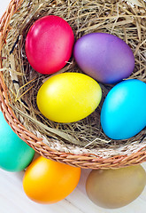 Image showing easter eggs