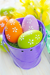 Image showing easter eggs