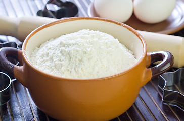 Image showing ingredients for dough