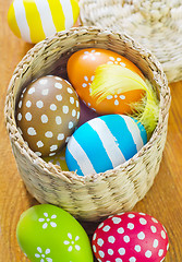 Image showing easter eggs