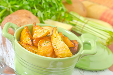 Image showing fried potato