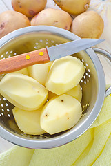 Image showing raw potato