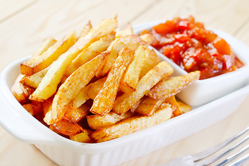 Image showing potato fries